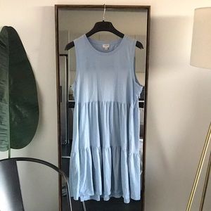 J Crew Powder Blue Sundress. Size medium. Lightweight & soft. No pockets.